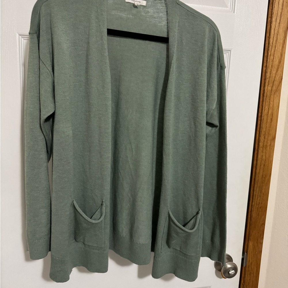 Sage Green Cardigan